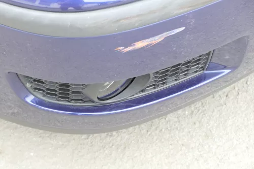 VW Polo 6N2 Stoßstange vorne Frontstoßstange Stoßfänger blau LB5N indigo NSW (157251)