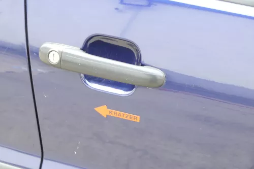 VW Polo 6N 6N2 Tür vorne rechts Beifahrertür 4/5-Türer blau LB5N ohneAnbauteile (157253)