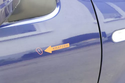 VW Polo 6N 6N2 Tür vorne rechts Beifahrertür 4/5-Türer blau LB5N ohneAnbauteile (157253)