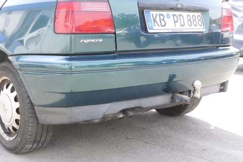 VW Golf 3 1H 1E Cabrio Limousine Stoßstange hinten Heckstoßstange grün LC6P (157264)