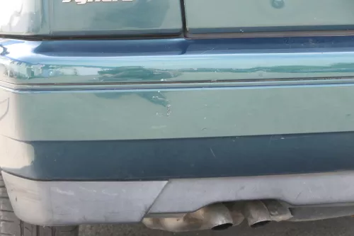 VW Golf 3 1H 1E Cabrio Limousine Stoßstange hinten Heckstoßstange grün LC6P (157264)