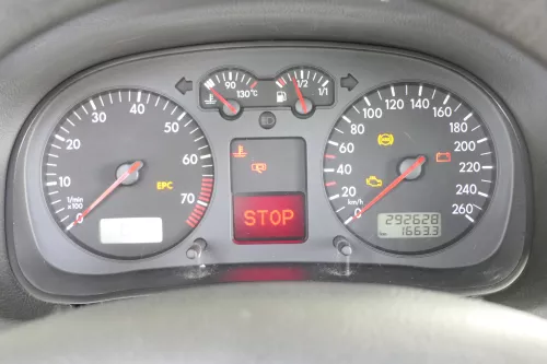 VW Golf 4 Tacho Tachometer Kombiinstrument 292.000km 1J0920826A 1,6-2,8