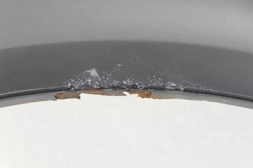 VW Passat 3BG Kotflügel vorne rechts schwarz LC9X (kein Blinkerloch) --- Rost (157388)