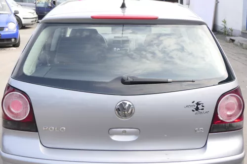 VW Polo 9N Fun Heckklappe Kofferraumklappe Klappe hinten silber LA7W metall (157411)