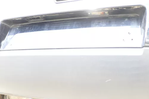 VW Lupo Stoßstange hinten Heckstoßstange Stoßfänger schwarz L041 uni (157426)