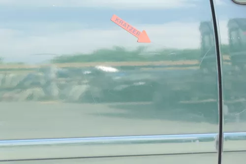 VW Bora Tür hinten rechts nur Limousine grün LC6M 1J5833056F (157459)