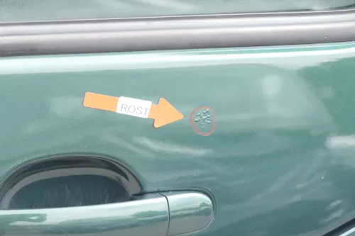 VW Bora Tür hinten links nur Limousine grün LC6M 1J5833055F (157460)