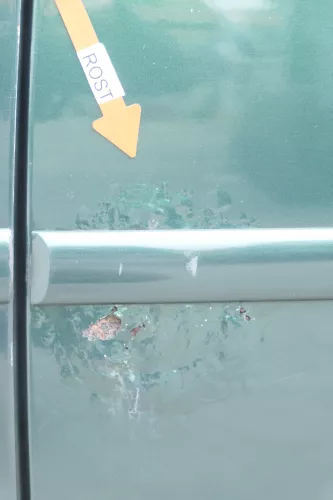 VW Bora Tür hinten links nur Limousine grün LC6M 1J5833055F (157460)