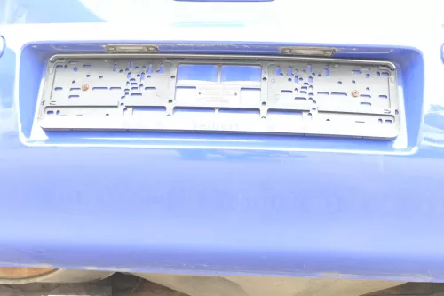 VW Polo 6N2 Stoßstange hinten Heckstoßstange Stoßfänger blau LA5C surf (157474)