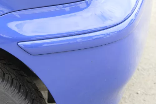 VW Polo 6N2 Stoßstange hinten Heckstoßstange Stoßfänger blau LA5C surf (157474)