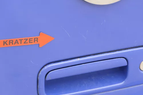 Polo 6N2 Heckklappe Klappe hinten Kofferraumklappe blau LA5C surfblue Scheibe (157475)