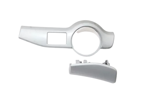 Skoda Octavia 1Z vorne Dekor Leisten alu silber Abdeckung Lichtschalter Leiste c