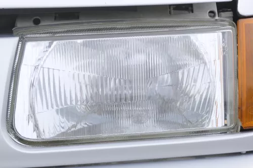 VW Polo 6N Kühlergrill Grillleiste silber LB7Z sat vorne Leiste Grill VW Zeichen (157526)