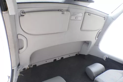 VW Caddy 2k Himmel Decke Dachhimmel Dach oben grau vorne Ablagefach Staubehälter (157687)