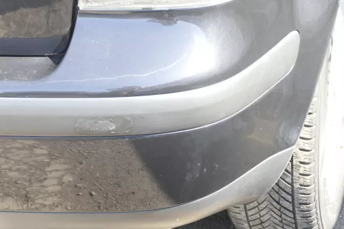 VW Golf 4 Limousine Stoßstange hinten Heckstoßstange Stoßfänger schwarz LC9Z m (157709)