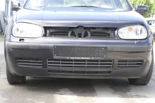VW Golf 4 Stoßstange vorne Stoßfänger vorn vorne schwarz LC9Z schwarz SWR