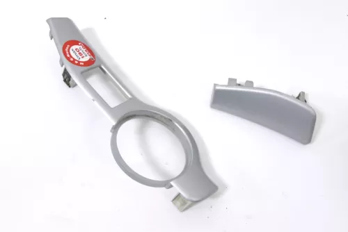 Skoda Octavia 1Z vorne Dekor Leisten alu silber Abdeckung Lichtschalter Leiste 2