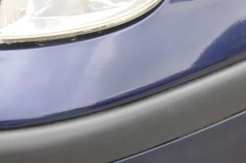 VW Polo 6N2 Stoßstange vorne Frontstoßstange Stoßfänger blau LB5N indigobl (157850)