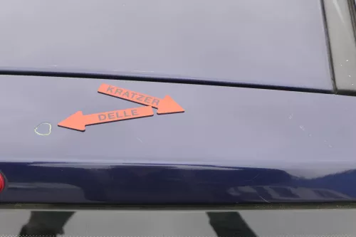 Polo 6N2 Heckklappe Klappe hinten Kofferraumklappe blau LB5N indigoblau (157853)