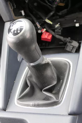 Audi A3 8P Schaltknauf Schaltsack Schaltung Schaltknüppel 6-Gang Original schwar (157883)