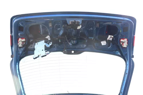 Audi A3 8P 4/5-Türer Heckklappe Klappe Schei hinten blau LZ5C ohne Anbauteile (157961)