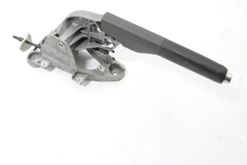 VW Golf 5 1K Handbremse Feststellbremse Handbremshebel schwarz Leder blaue Nähte