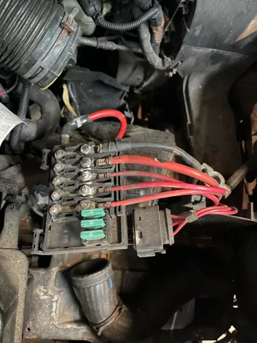 VW Beetle 9C Sicherungskasten Sicherungsdose Abdeckung Batterie Sicherung 5