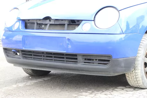 VW Lupo Stoßstange vorne Frontstoßstange Stoßfänger blau LW5Z jazzblue (158150)