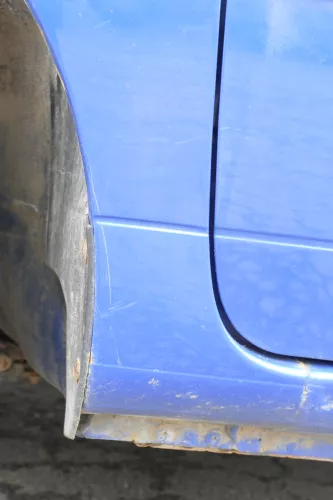 VW Lupo 6X Kotflügel vorne links jazzblue blau LW5Z vorn (158151)