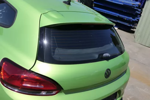 VW Scirocco 3 Heckklappe Klappe Scheibe grün LR6T Spoiler (158200)