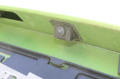 VW Scirocco 3 Stoßstange hinten Heckstoßstange Stoßfänger PDC grün LR6T (158210)