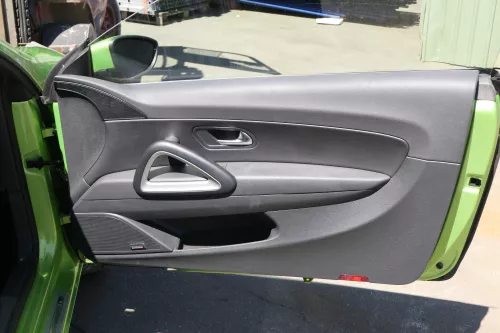 VW Scirocco 3 Türverkleidung Tür K-Leder vorne+hinten Dynaudio schwarz R-line (158216)