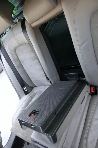 VW Passat 3C Kombi Sitz Rückbank Rücksitzbank Sitze Leder Lehne latte macchiato (158283)