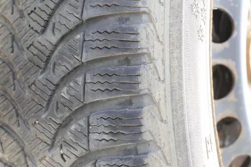 4x VW Golf 6 Plus 5M 195/65 R15 91T Winterreifen M+S Felgen Reifen M&S 5-7mm (158314)
