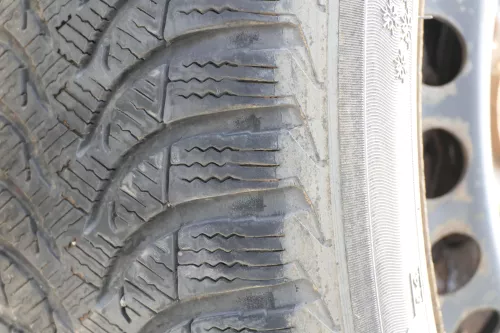 4x VW Golf 6 Plus 5M 195/65 R15 91T Winterreifen M+S Felgen Reifen M&S 5-7mm (158314)