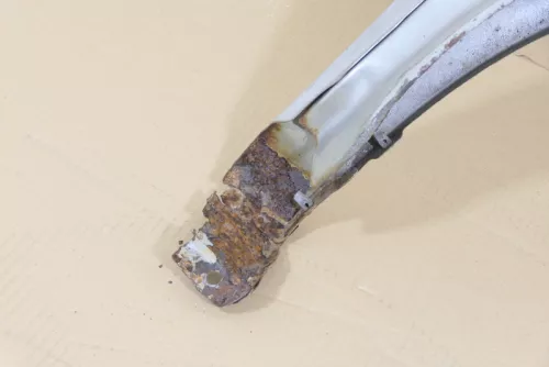 Skoda Fabia 6Y Kotflügel vorne links grau silber LF7T auch Kombi - Rost - BILDER (158342)