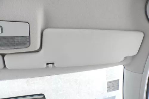 Skoda Fabia 6Y Sonnenblenden Sonnenblende grau rechts vorne 6Y1857552P X14 (158350)