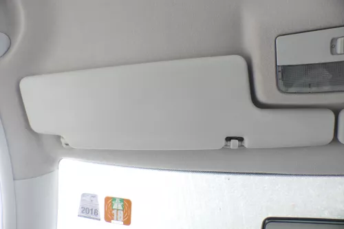 Skoda Fabia 6Y Sonnenblenden Sonnenblende grau links vorne 6Y1857551P X14 (158351)