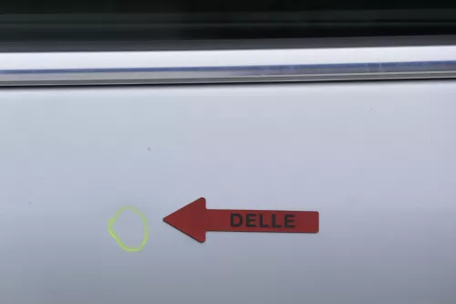 VW Passat 3B 3BG 3B6 Kombi Variant Tür hinten links silber LA7W reflexsilber (158369)