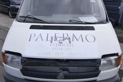 VW T4 Transporter Pritsche Motorhaube Haube Klappe vorne weiß 701823033H