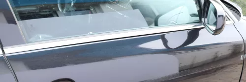 Passat 3BG Leiste Zierleiste Tür vorne rechts chrom silber oben Fensterschachtab