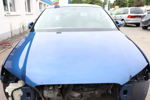 Audi A3 8P 4/5-Türer Motorhaube Haube Klappe vorn vorne blau LZ5C Sportback d (158484)