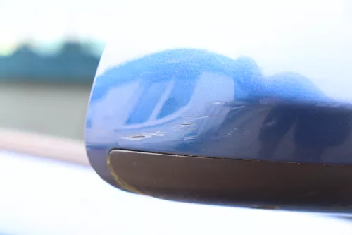 Audi A3 8P elektrischer Spiegel Außenspiegel vorne rechts blau LZ5C mauritiusbla (158490)