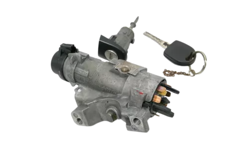 VW Polo 9N 9N3 Schloßsystem Türschloß und 1x Schlüssel Schloß + Zündschloß (158545)