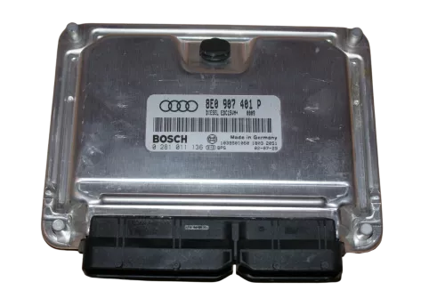 Audi A6 4B Motorsteuergerät Steuergerät 8e0997401 2.5 TDI BFC Motor 120kw 163PS