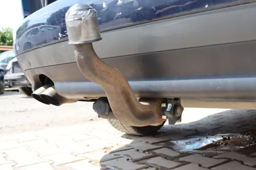 Audi A6 4B Kombi Avant Stoßstange hinten Heckstoßstange blau LY5K (158569)