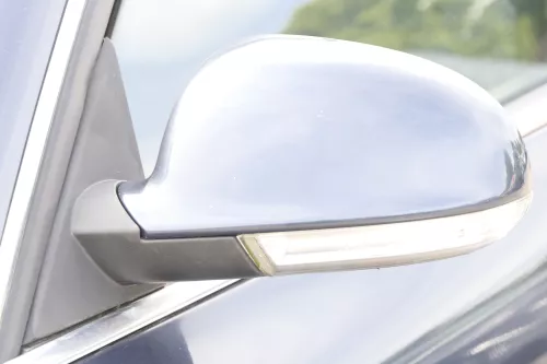 VW Passat 3BG elektrischer Spiegel Außenspiegel links grau blau LC5F Blinker