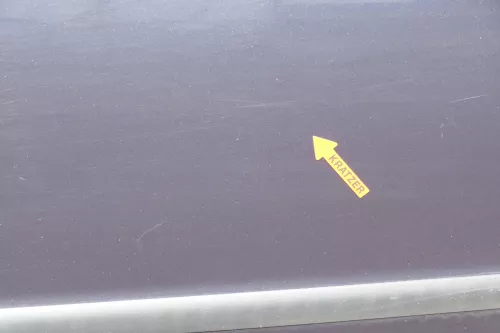 VW Passat 3B 3BG Kombi Variant Tür hinten rechts schwarz blau grau LC5F ohneAnba (158585)