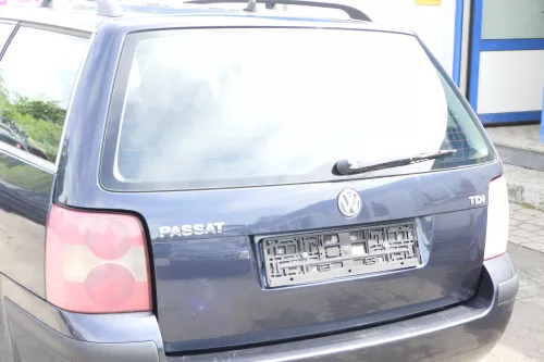 V Passat 3BG Kombi Variant Heckklappe Klappe Kofferraumklappe grau blau LC5F Sch (158589)