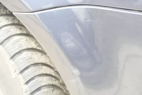VW Passat 3BG Stoßstange vorne Frontstoßstange Stoßfänger grau blau LC5F (158591)